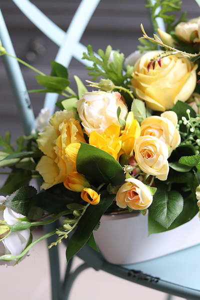 Gwatemala, słoneczna dekoracja kwiatowa, wys.30cm