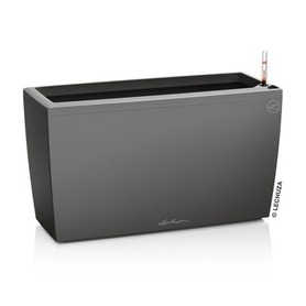 donica na kółkach z nawadnianiem, Cararo, antracyt, wym.43x75x30cm