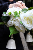 wianek podwieszany wiosenny Dzwoneczki, śr.50cm