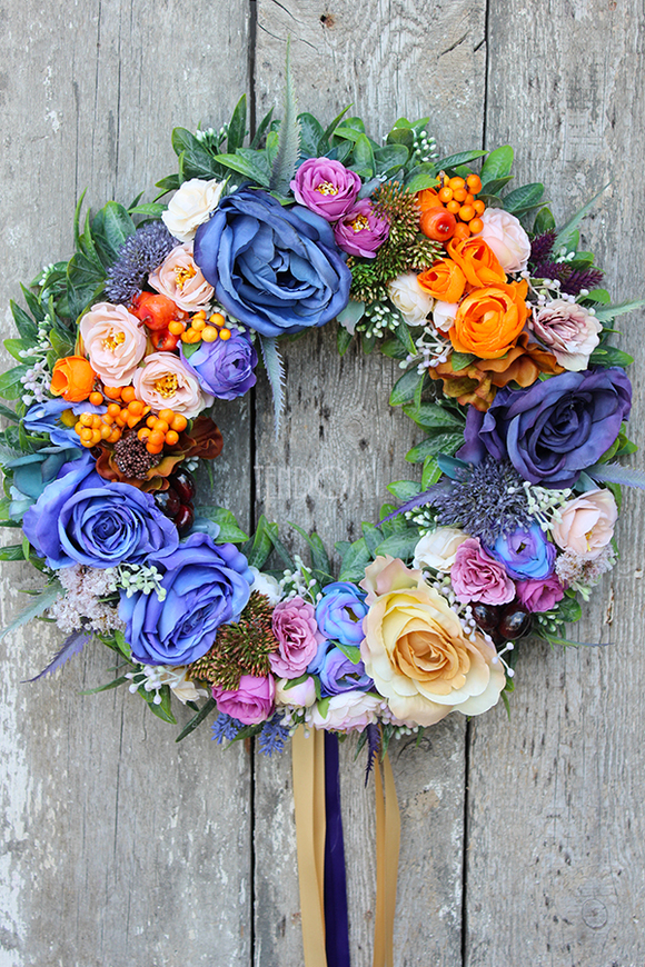 Energia Lata bajeczny wianek na drzwi, śr.38cm  