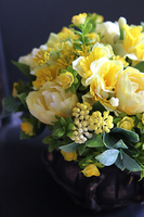 Igaria, kompozycja z wiosennych kwiatów, wym. 26x15cm