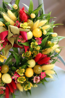 Retto, wielkanocny wianek z jajkami, śr.32cm