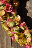 piękny wianek na drzwi Roses, śr.40cm  