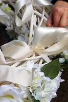 wianek podwieszany wiosenny Dzwoneczki, śr.50cm