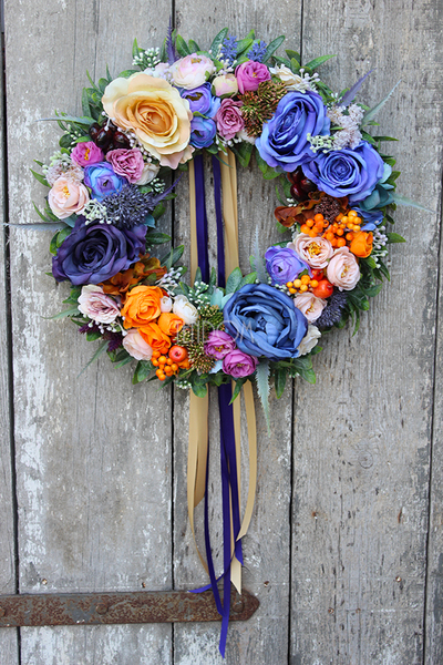 Energia Lata bajeczny wianek na drzwi, śr.38cm  