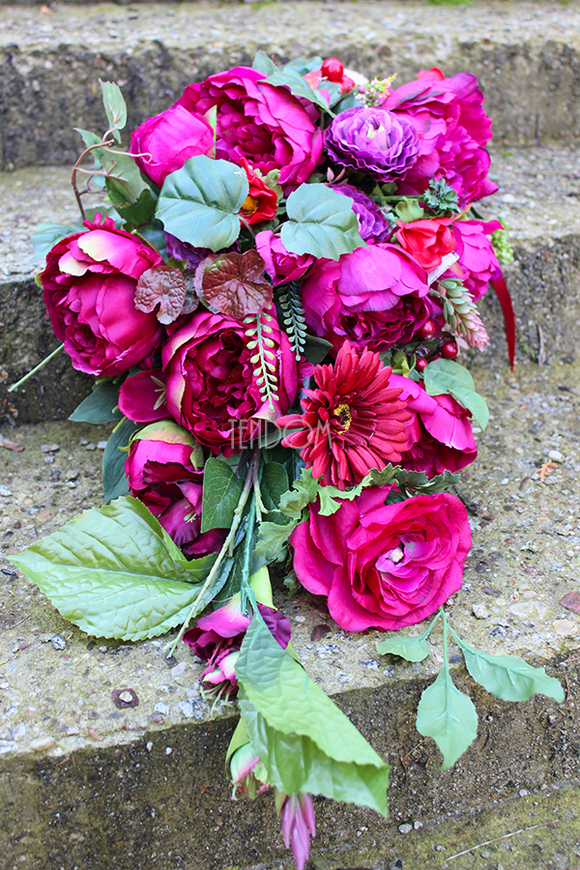 bukiet / dekoracja nagrobna Klaris, dł.70cm