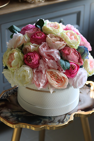 Princessa Selina, kolorowy flowerbox, wys.34cm