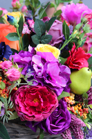 bogaty jesienny kosz, Sentymenty, wys.67cm  