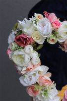 Monett, kwiatowa dekoracja serce, wym.48x40cm 