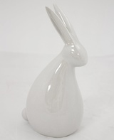 Zajączek Simple, szary, wys.9cm
