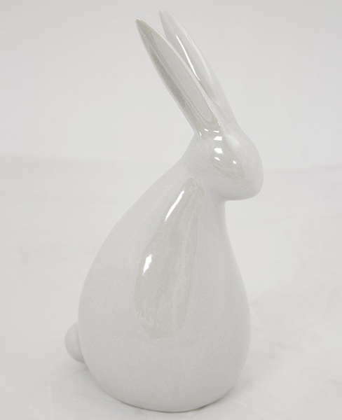 Zajączek Simple, szary, wys.9cm