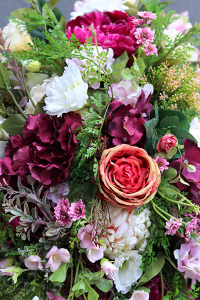 Bellona 3, duża dekoracja / wiązanka nagrobna, dł.110cm