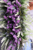 Lechuza Wrzosy, kompozycja kwiatowa w wysokiej jakości donicy - skrzynce, wym.65x40x40cm 