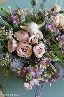 kompozycja kwiatowa, Angelo Sipreme, wym.23x38cm