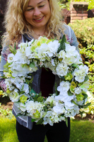 Passana piękny wianek na drzwi, śr.38cm 