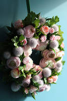 elegancki wiosenny wianek Rosa Scharon, śr.35cm