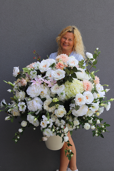 Florencja Premium Big kompozycja kwiatowa / bukiet, wym.110x100cm 