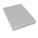 bawełniane szare prześcieradło, Libra, wym.160x240cm