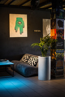 Tilla donica jasny marmurek z wewnętrzną półką 40x75cm