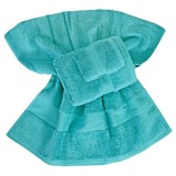 bawełniany ręcznik Carmen turkusowy, wym.50x100cm