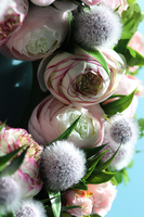 elegancki wiosenny wianek Rosa Scharon, śr.35cm