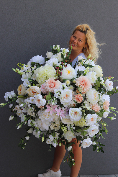 Florencja Premium Big kompozycja kwiatowa / bukiet, wym.110x100cm 