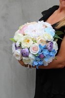 The Best Wishes kompozycja kwiatowa / bukiet Flowerbox wys.29cm, szer.27cm