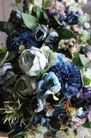 Bluenello, bukiet niebieskich kwiatów, wys.39cm