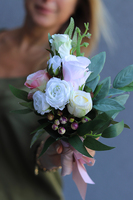 Beggia, bukiet z różami, wys.20cm 