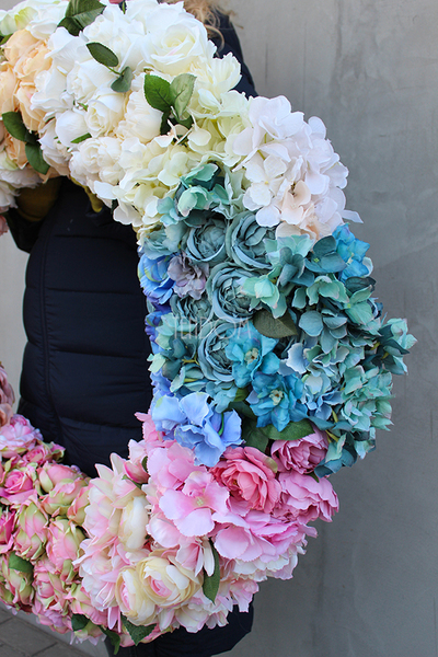 dekoracyjny, ogromny wieniec Tendom Grande, śr.90cm 