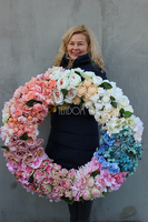 dekoracyjny, ogromny wieniec Tendom Grande, śr.90cm 