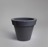 Grande donica antracyt z wewnętrzną półką, 88x75cm