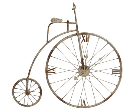 oryginalny zegar Vintage Rower wym.88x8x83cm