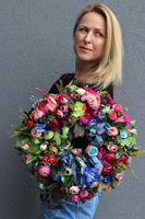 Caryca Katarzyna New Version, bajeczny wianek na drzwi, śr.45cm