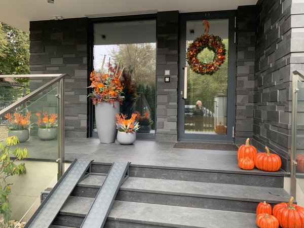 Moko Autumn Extra, ekskluzywna kompozycja w donicy fiberglass, wys.177cm 