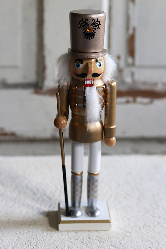 figurka bożonarodzeniowa dziadek do orzechów, Silveramo C, wys.30cm