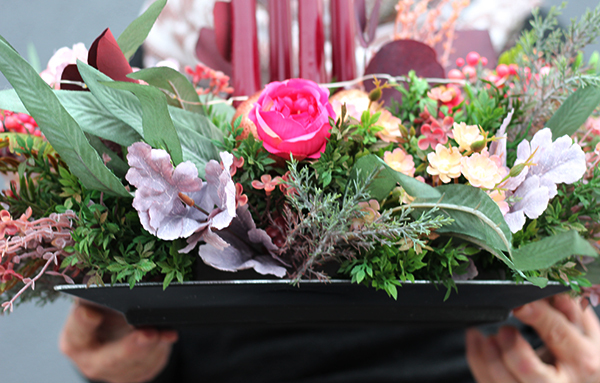 bożonarodzeniowy stroik, Wigilia u Teresy, wym.26x38cm 