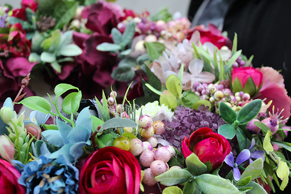 Kontessa 2, bardzo efektowny wianek, śr.40cm