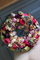 Tenoro, wianek na drzwi w barwnej kolorystyce, śr. 32cm