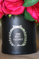 flowerbox Lidia 2 Ciemnoróżowa, wys.23cm