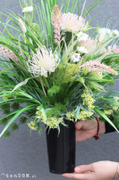 bukiet z polnych kwiatów, Radosna Łąka, dł.65cm 