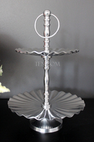 etażerka aluminiowa Ramona wys.33cm