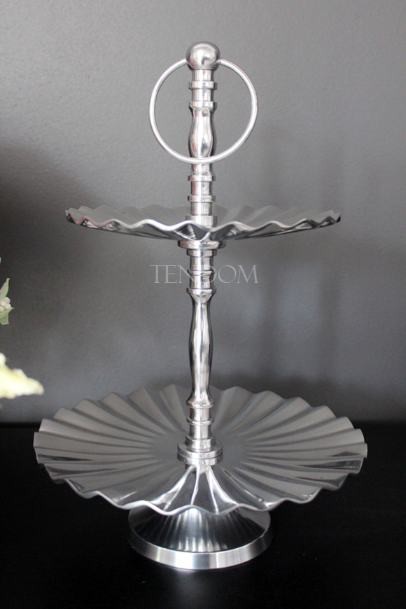 etażerka aluminiowa Ramona wys.33cm