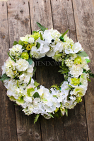 Passana piękny wianek na drzwi, śr.38cm 