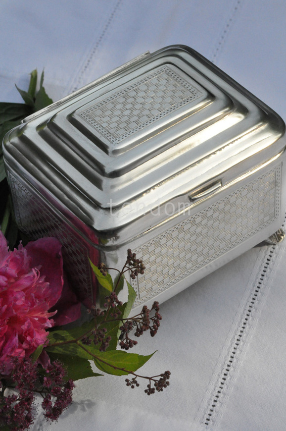 cukiernica posrebrzana Grace 