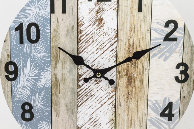 Bahama, stylowy zegar ścienny, śr.34cm 