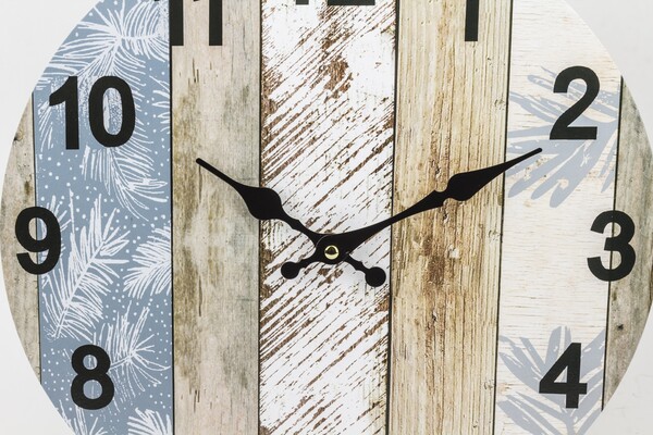 Bahama, stylowy zegar ścienny, śr.34cm 