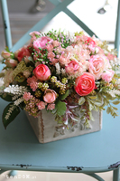 kompozycja kwiatowa, Madera, wym.23x30cm