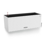 Balconera Cottage, elegancka donica z nawadnianiem, biała, dł.50cm