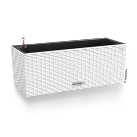 Balconera Cottage, elegancka donica z nawadnianiem, biała, dł.50cm